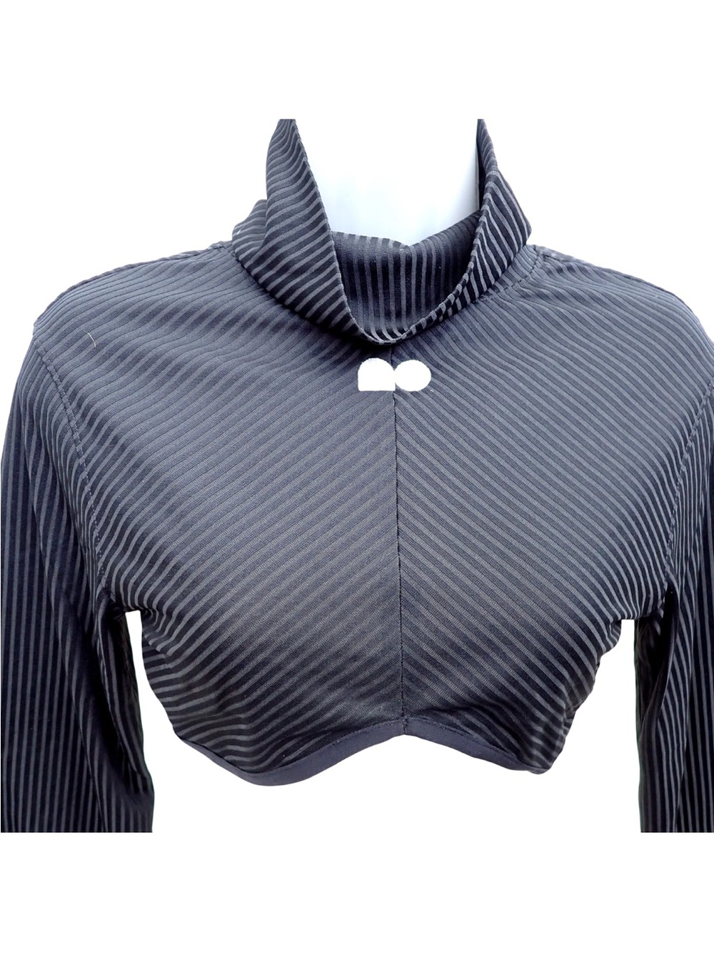 Nike ACG Bolero Jacket Womens XS Black Cropped Mock Neck Long Sleeve DJ4659-010